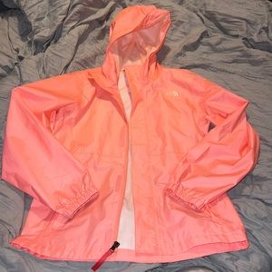 Girls Northface raincoat